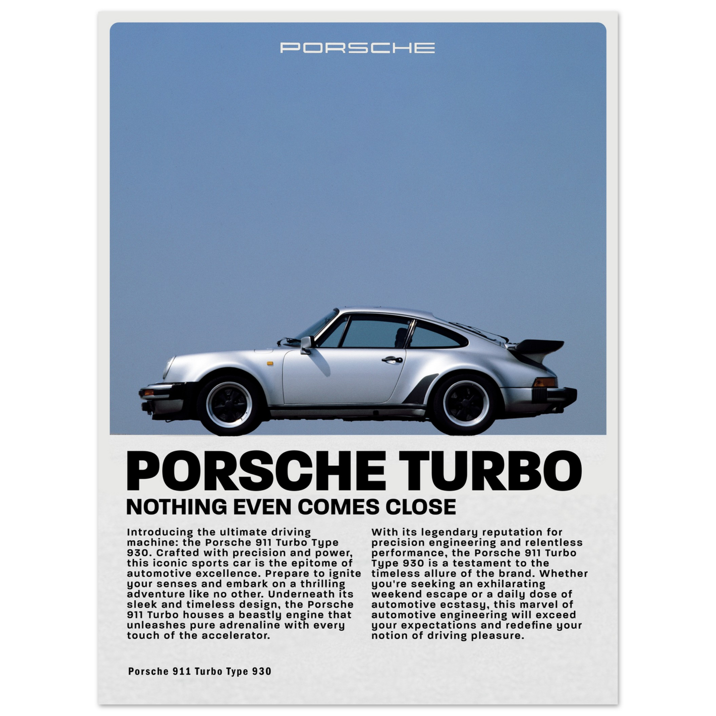 Porsche 911 Turbo